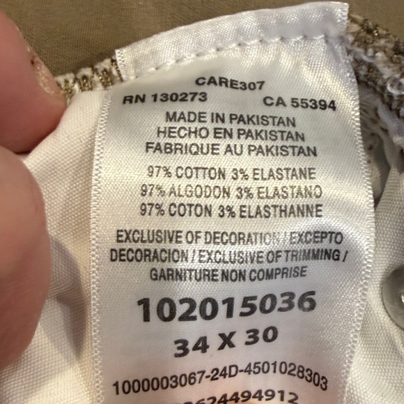 Lee Men's Khaki Chinos 34X30 - Picture 9 of 10